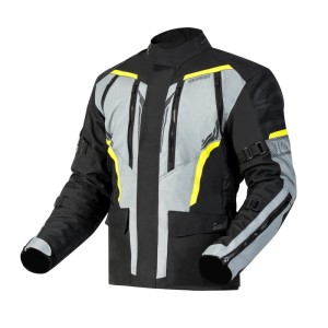 Kurtka OZONE TOUR III Black/Grey/Fluo