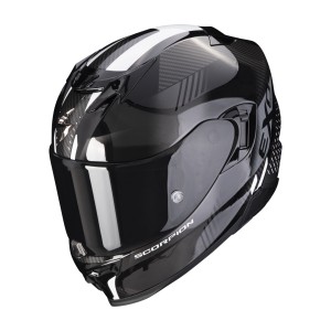 Kask SCORPION EXO-520  EVO AIR LATEN Black-White