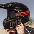 GOGLE IMX ENDURANCE RUST BLACK MATT/RED