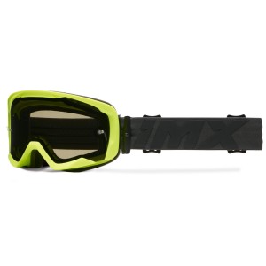 GOGLE IMX ENDURANCE FLIP FLO YELLOW MATT/BLACK - SZYBA DARK SMOKE + CLEAR (2 SZYBY W ZESTAWIE)