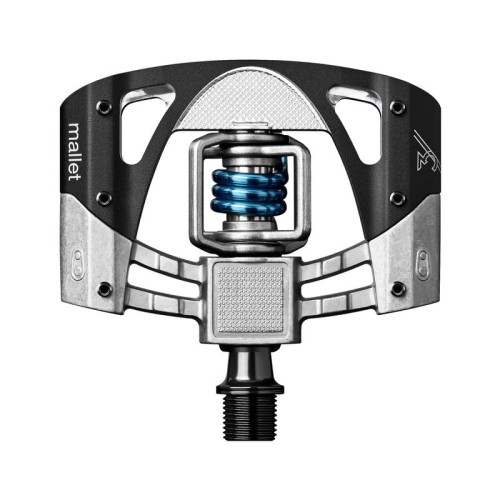 PEDAŁY ROWEROWE CRANK BROTHERS PEDAL MALLET 3 RAW BLACK/BLUE
