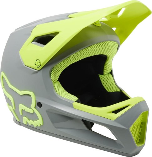 KASK ROWEROWY FOX JUNIOR RAMPAGE CESHYN GREY YS