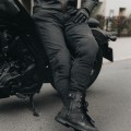 Spodnie jeans REBELHORN NOMAD Tapered Fit Washed Black