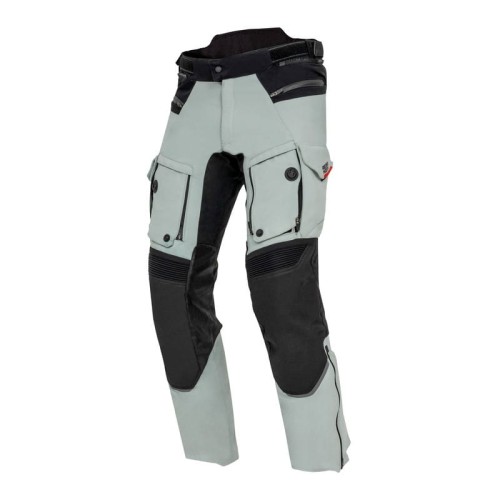 SPODNIE TEKSTYLNE REBELHORN RANGE GREY/BLACK/RED XS
