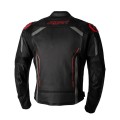 KURTKA SKÓRZANA RST S1 CE BLACK/GREY/RED S (2977)