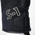 RĘKAWICE SKÓRZANE RST S1 MESH CE BLACK/BLACK/WHITE XS (3182)