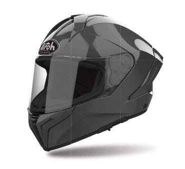 KASK AIROH MATRYX DARK GREY GLOSS XS