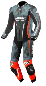 Kombinezon BERIK CAMO Track 1PC Fluo Red