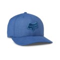 CZAPKA Z DASZKIEM FOX TRANSPOSITION FLEXFIT HEATHER DEEP COBALT S/M