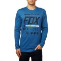 KOSZULKA FOX Z DŁUGIM RĘKAWEM DRAFTR DUST BLUE L