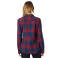 KOSZULA FOX LADY KICK IT FLANNEL DARK RED S