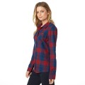 KOSZULA FOX LADY KICK IT FLANNEL DARK RED S