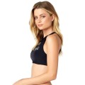 STRÓJ KĄPIELOWY GÓRA FOX LADY BOLT HIGH NECK HALTER BLACK XS