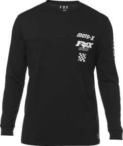 KOSZULKA FOX Z DŁUGIM RĘKAWEM TRAKTION BLACK L