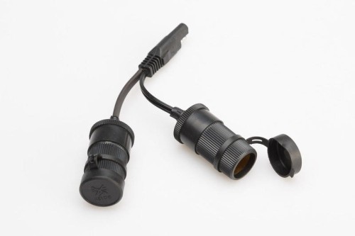 ADAPTER DO WTYCZKI SAE Z DWOMA GNIAZDAMI ZAPALNICZKI SW-MOTECH
