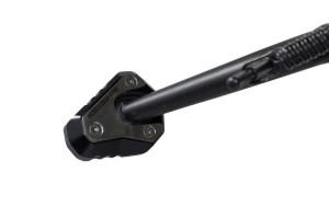 NAKŁADKA NÓŻKI BOCZNEJ SW-MOTECH KAWASAKI VERSYS-X300 ABS (16-) BLACK/SILVER