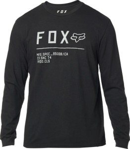 KOSZULKA FOX Z DŁUGIM RĘKAWEM NON STOP BLACK S