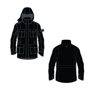 KURTKA TEKSTYLNA BROGER ALASKA BLACK 