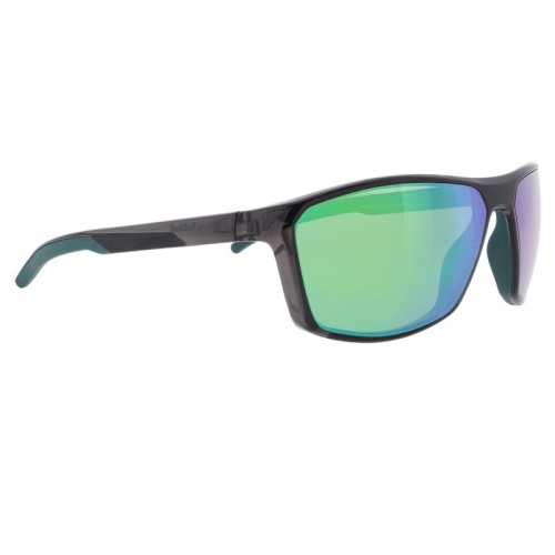 OKULARY RED BULL SPECT RAZE DARK GREY - SZKŁA GREEN WITH GREEN REVO POL