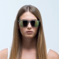 OKULARY RED BULL SPECT LEAP LIGHT GREY - SZKŁA SMOKE WITH OLIVE MIRROR POL