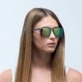 OKULARY RED BULL SPECT LEAP LIGHT GREY - SZKŁA SMOKE WITH OLIVE MIRROR POL