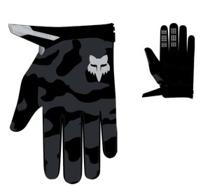 RĘKAWICE FOX JUNIOR 180 BNKR BLACK CAMO 