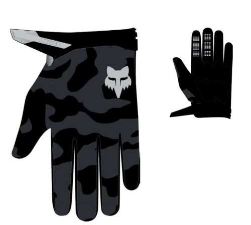 RĘKAWICE FOX JUNIOR 180 BNKR BLACK CAMO YXS