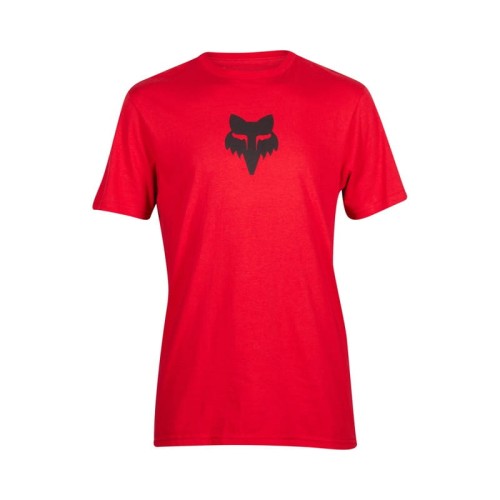 T-SHIRT FOX FOX HEAD FLAME RED S
