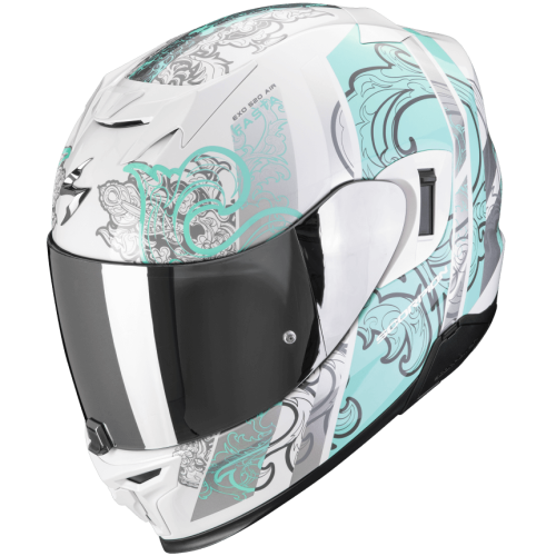 Kask SCORPION EXO-520 EVO AIR FASTA White/Blue