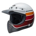 KASK BELL MOTO-3 ECE6 RSD SDL BLACK SATIN/GLOSS WHITE/BLACK S