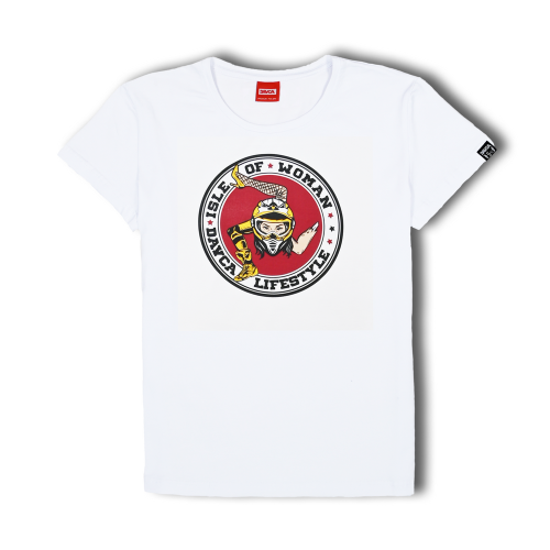 DAVCA T-shirt damski Isle of Woman