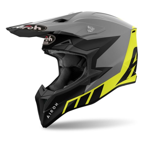 Kask Airoh Wraaap Reloaded Tellow Matt