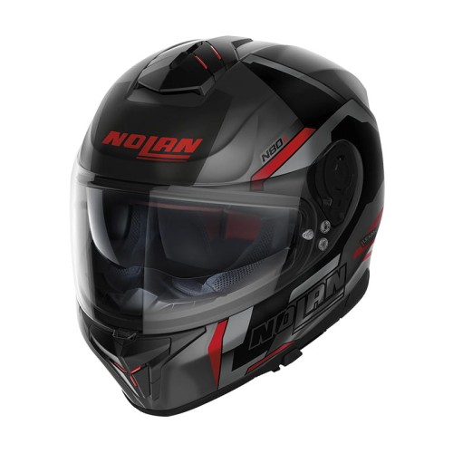 Kask NOLAN N80-8 Wanted Black/Red