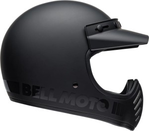 KASK BELL MOTO-3 BLACKOUT MATT/GLOSS BLACK XXL