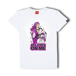 DAVCA T-shirt damski All eyes on me