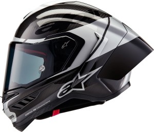 Kask Alpinestars SUPERTECH R10 Carbon ELEMENT Silver