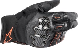 Rękawice Alpinestars SMX-1 Drystar | black/fluo red