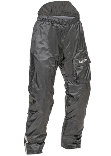 Spodnie przeciwdeszczowe Lindstrands SIDVALLEN Black