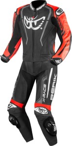 Kombinezon BERIK ZAKURA EVO Perforated 2PC Black/Fluo Red
