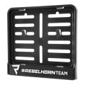 Ramka na rejestrację motocyklową Rebelhorn Team