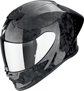 Kask Scorpion EXO-R1 EVO II CARBON Onyx - kuty carbon + II szyba