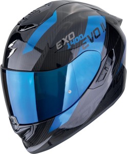 Kask Scorpion EXO-1400 EVO 2 Carbon Platted | blue