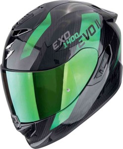 Kask Scorpion EXO-1400 EVO 2 Carbon Platted | green