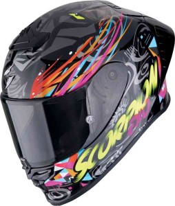 Kask Scorpion EXO-R1 EVO II Air SAVAGE | blue-pink