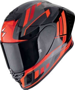 Kask Scorpion EXO-R1 EVO II Air VITAL | silver-red
