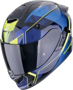 Kask Scorpion EXO-1400 EVO II AIR Intensio | blue-yellow