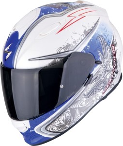 Kask SCORPION EXO-491 Run | white-blue