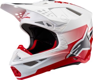 Kask Alpinestars SUPERTECH S-M10  Carbon UNITE - red