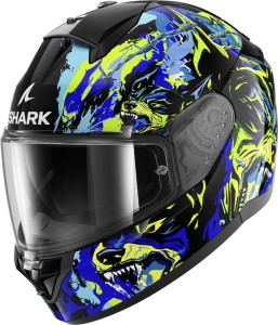 Kask SHARK RIDILL 2 Racing Beast | blue-yellow
