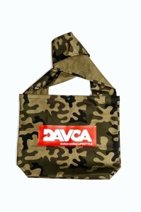 DAVCA torba bawełniana Don`t Panic- moro